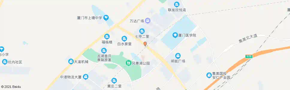 厦门灌口邮局_公交站地图_厦门公交_妙搜公交查询2024