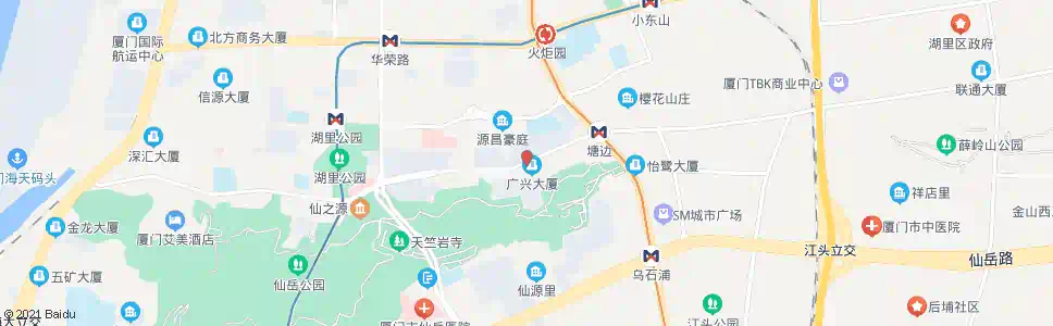 厦门禹洲新村_公交站地图_厦门公交_妙搜公交查询2024