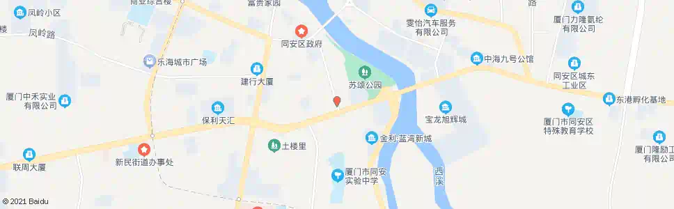 厦门同安海关_公交站地图_厦门公交_妙搜公交查询2024