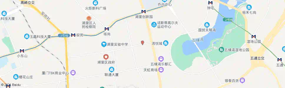 厦门枋湖路_公交站地图_厦门公交_妙搜公交查询2024