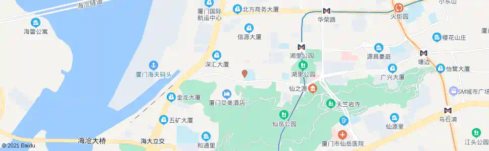 厦门湖里中学_公交站地图_厦门公交_妙搜公交查询2024