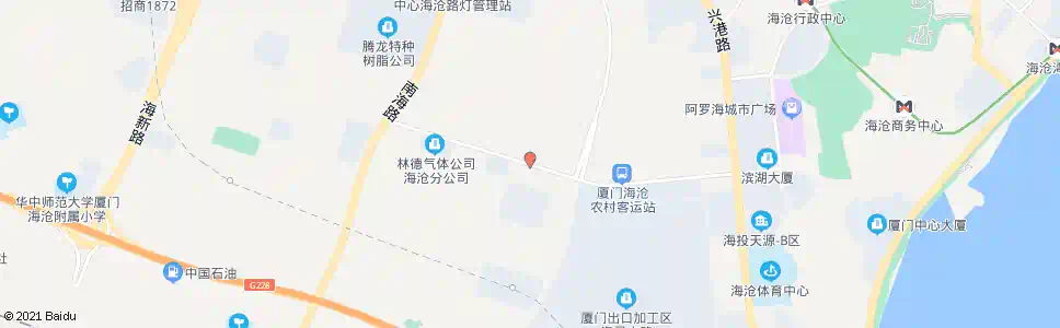 厦门长鸿科技_公交站地图_厦门公交_妙搜公交查询2024