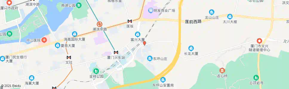 厦门金枫园_公交站地图_厦门公交_妙搜公交查询2024