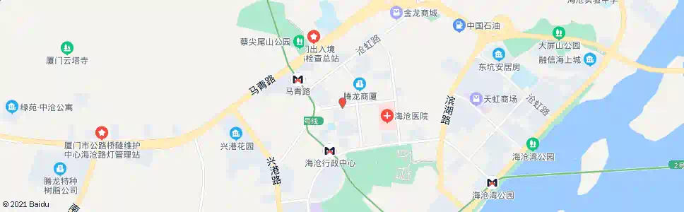 厦门沧林路口_公交站地图_厦门公交_妙搜公交查询2024