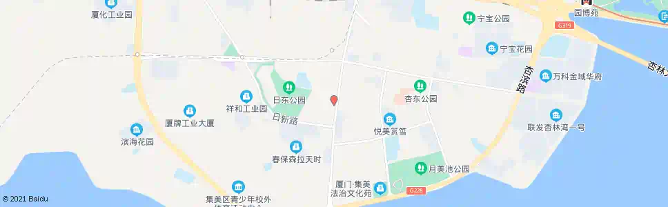 厦门杏林派出所_公交站地图_厦门公交_妙搜公交查询2024