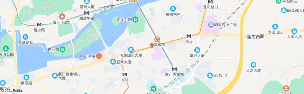 厦门湖滨四里_公交站地图_厦门公交_妙搜公交查询2024