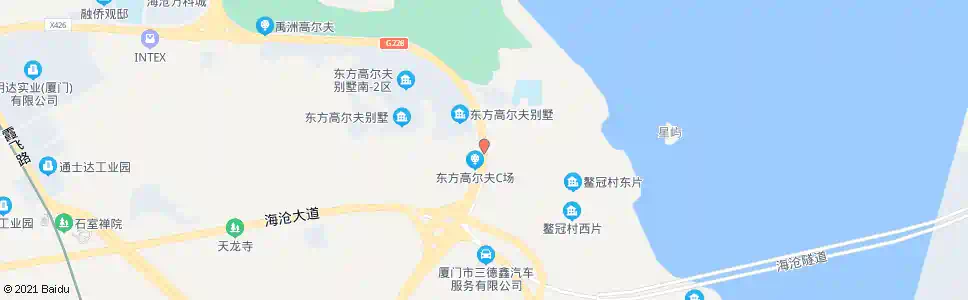 厦门鳌冠村_公交站地图_厦门公交_妙搜公交查询2024