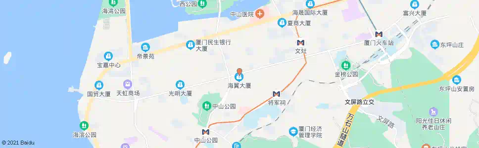 厦门二市_公交站地图_厦门公交_妙搜公交查询2024