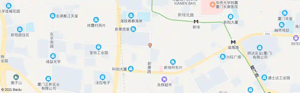 厦门厦门卷烟厂_公交站地图_厦门公交_妙搜公交查询2024