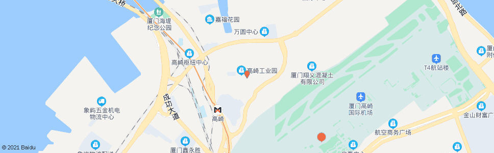 厦门高崎远东学院_公交站地图_厦门公交_妙搜公交查询2024