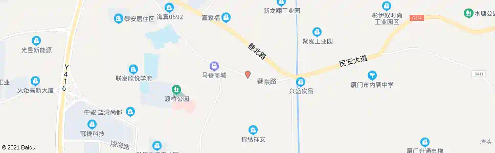 厦门新娘山_公交站地图_厦门公交_妙搜公交查询2024