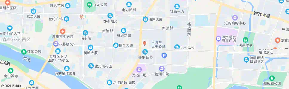 漳州客运中心站_公交站地图_漳州公交_妙搜公交查询2024