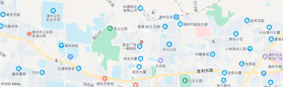 漳州延通市场_公交站地图_漳州公交_妙搜公交查询2024