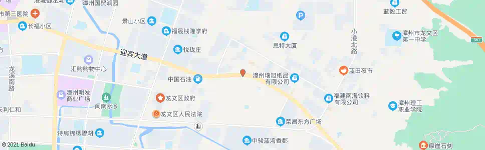 漳州蓝田开发区路口_公交站地图_漳州公交_妙搜公交查询2024