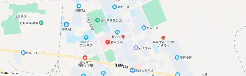 嘉峪关酒钢宾馆_公交站地图_嘉峪关公交_妙搜公交查询2024