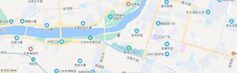 兰州体育公园_公交站地图_兰州公交_妙搜公交查询2024