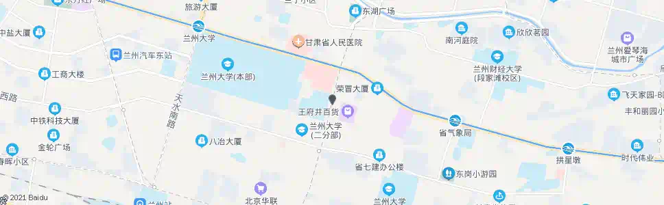 兰州瑞德大道_公交站地图_兰州公交_妙搜公交查询2024