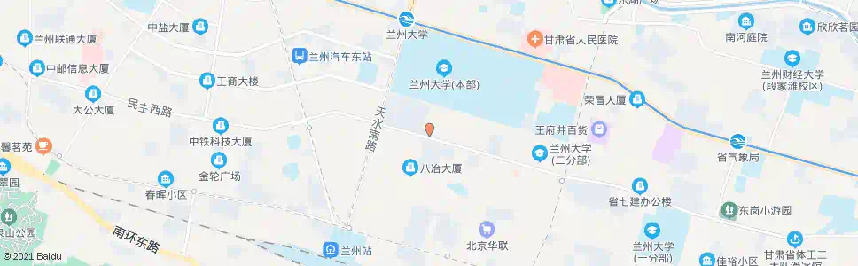 兰州商务厅_公交站地图_兰州公交_妙搜公交查询2024