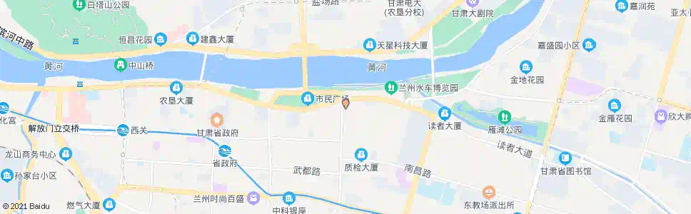 兰州金昌路北口_公交站地图_兰州公交_妙搜公交查询2024