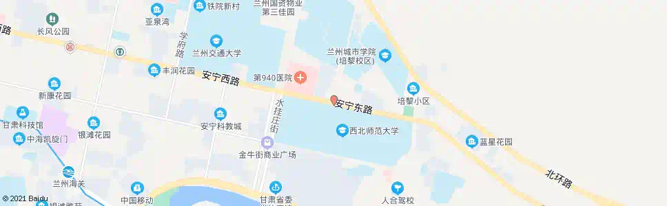 兰州西北师大_公交站地图_兰州公交_妙搜公交查询2024