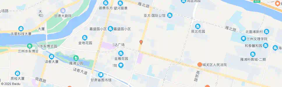 兰州雁西中路_公交站地图_兰州公交_妙搜公交查询2024