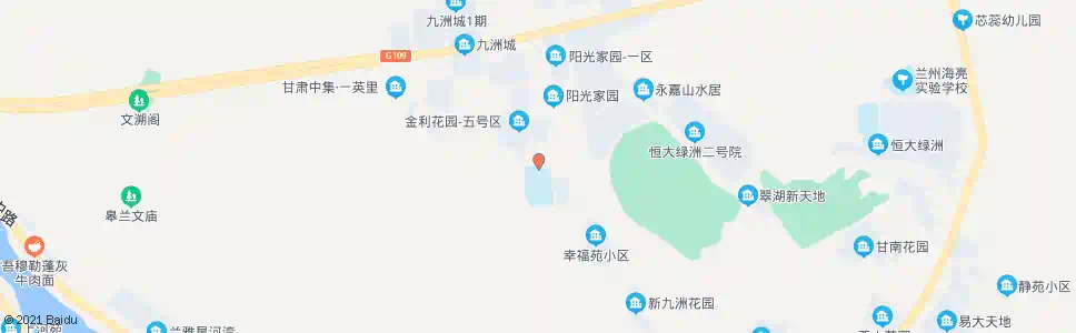 兰州甘肃石化技师学院(九州中学)_公交站地图_兰州公交_妙搜公交查询2024