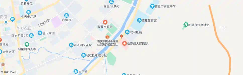 临夏州医院_公交站地图_临夏公交_妙搜公交查询2024