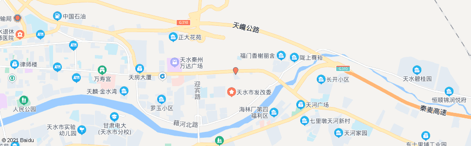 天水气象雷达站_公交站地图_天水公交_妙搜公交查询2024