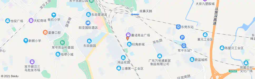 东莞荔香楼酒店_公交站地图_东莞公交_妙搜公交查询2024