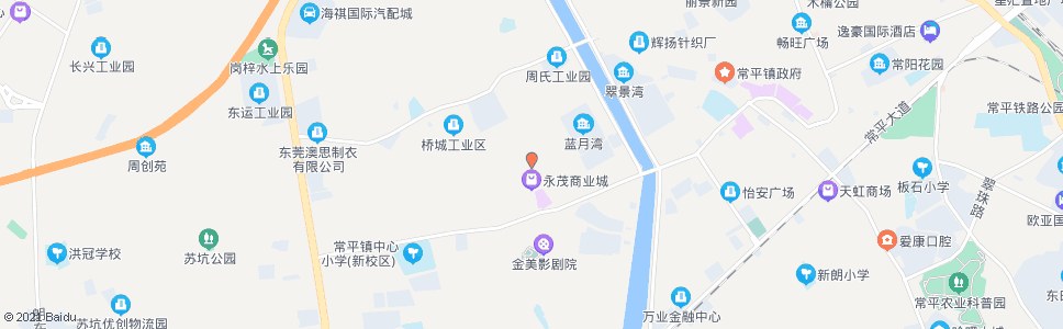 东莞塘角市场_公交站地图_东莞公交_妙搜公交查询2024