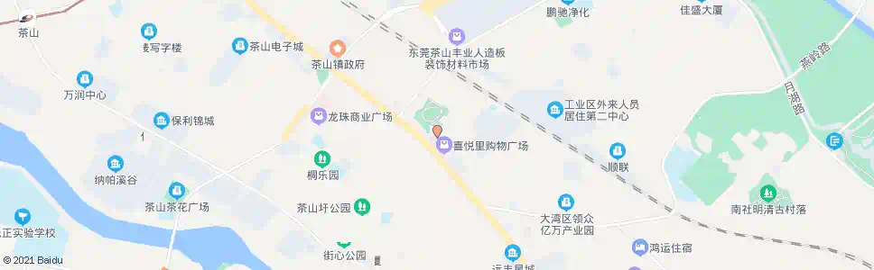 东莞珀乐广场_公交站地图_东莞公交_妙搜公交查询2024