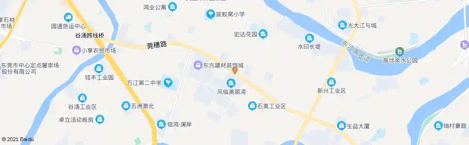 东莞莫屋路口_公交站地图_东莞公交_妙搜公交查询2024