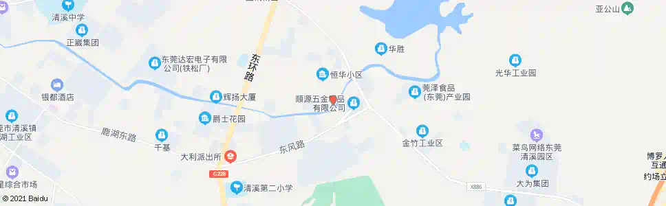 东莞铁矢岭村_公交站地图_东莞公交_妙搜公交查询2024