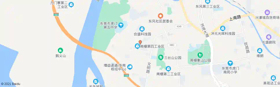 东莞元头新村_公交站地图_东莞公交_妙搜公交查询2024