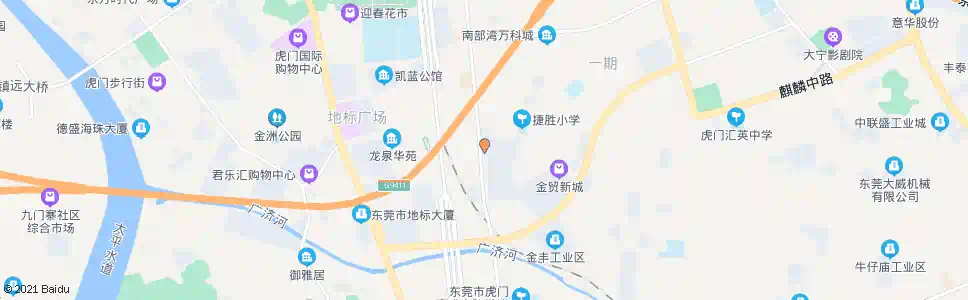 东莞小捷滘社区_公交站地图_东莞公交_妙搜公交查询2024