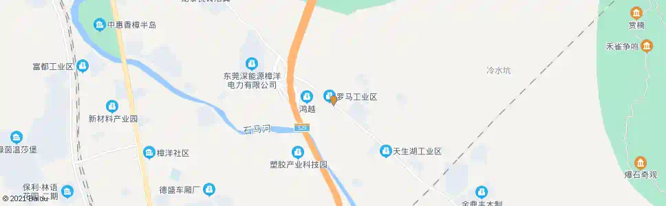 东莞罗马一桥_公交站地图_东莞公交_妙搜公交查询2024