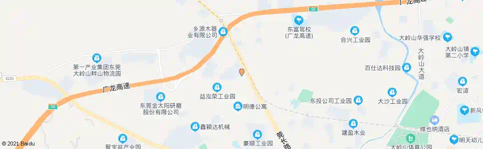 东莞梅林光顺厂_公交站地图_东莞公交_妙搜公交查询2024