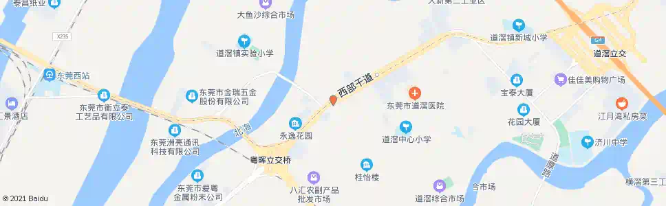 东莞马洲路口_公交站地图_东莞公交_妙搜公交查询2024