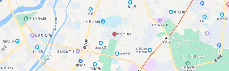 东莞园洲桥_公交站地图_东莞公交_妙搜公交查询2024