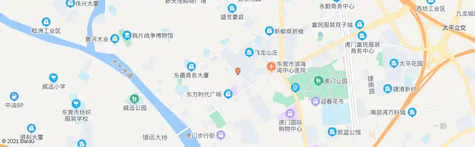 东莞永安桥_公交站地图_东莞公交_妙搜公交查询2024