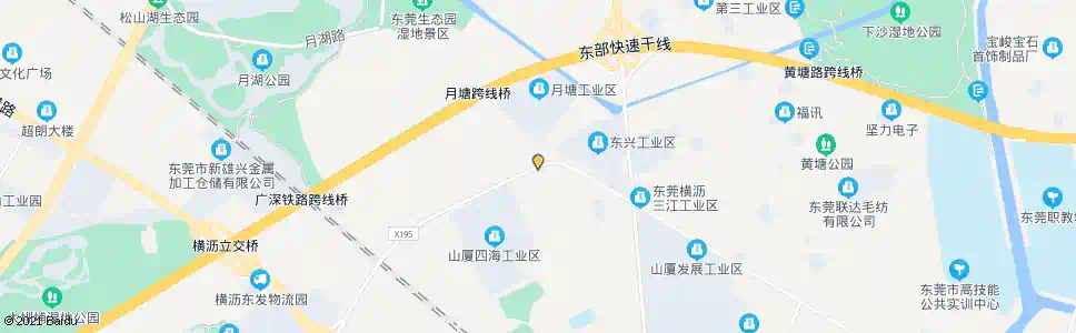 东莞月塘路口_公交站地图_东莞公交_妙搜公交查询2024