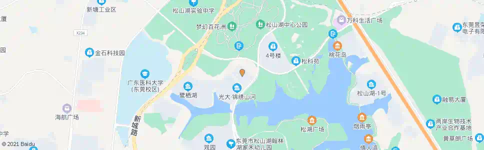 东莞玉华小区_公交站地图_东莞公交_妙搜公交查询2024