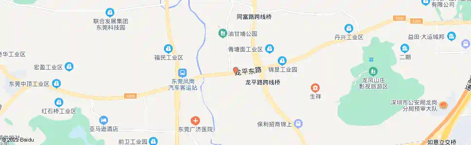 东莞油甘埔路口_公交站地图_东莞公交_妙搜公交查询2024