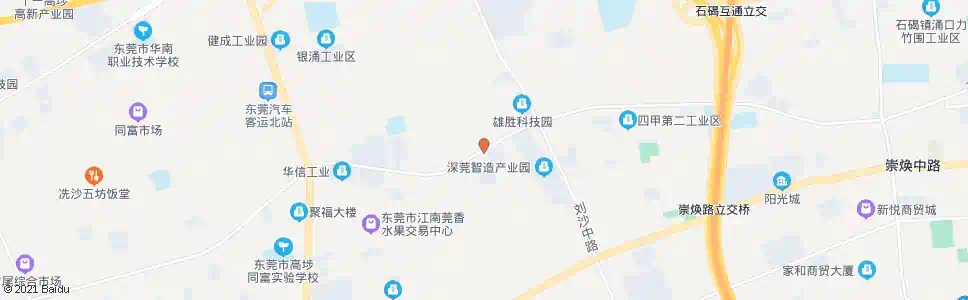 东莞叶屋基村头_公交站地图_东莞公交_妙搜公交查询2024