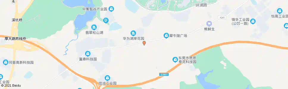 东莞长明厂_公交站地图_东莞公交_妙搜公交查询2024