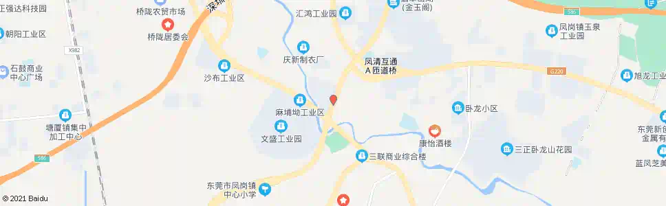 东莞清溪路口_公交站地图_东莞公交_妙搜公交查询2024