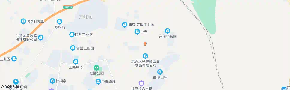 东莞金朗街_公交站地图_东莞公交_妙搜公交查询2024