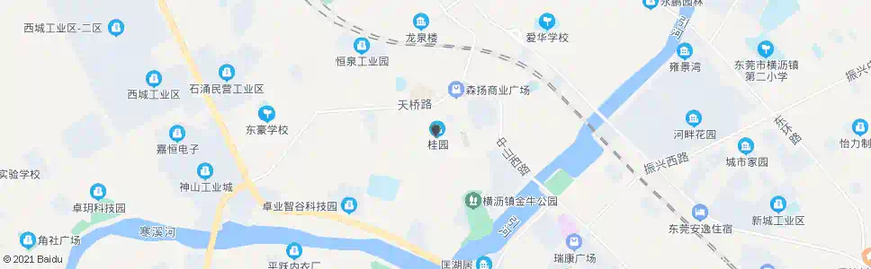 东莞横沥市场_公交站地图_东莞公交_妙搜公交查询2024