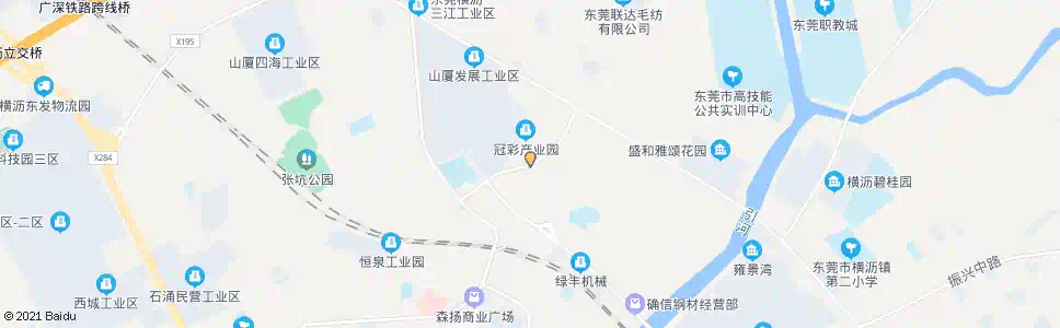 东莞横沥工业区_公交站地图_东莞公交_妙搜公交查询2024