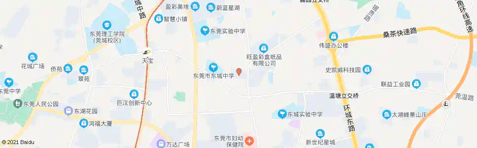 东莞创业园_公交站地图_东莞公交_妙搜公交查询2024